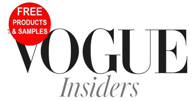 free samples products from vogue insiders