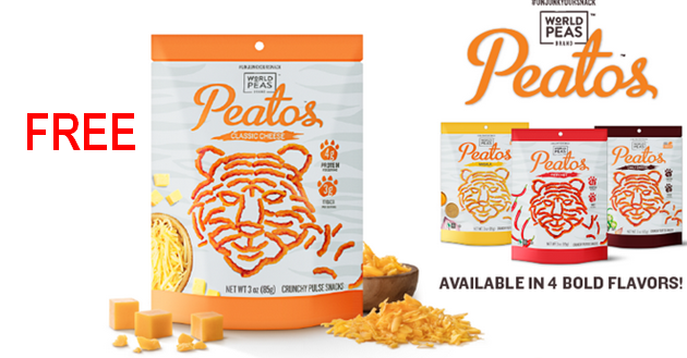 free peatos snack