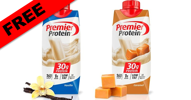 free premier protein shake