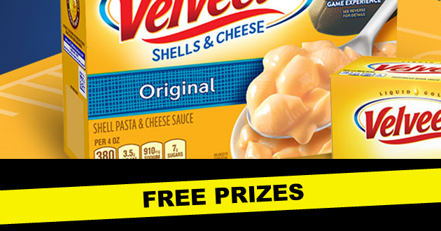 free velveeta prizes