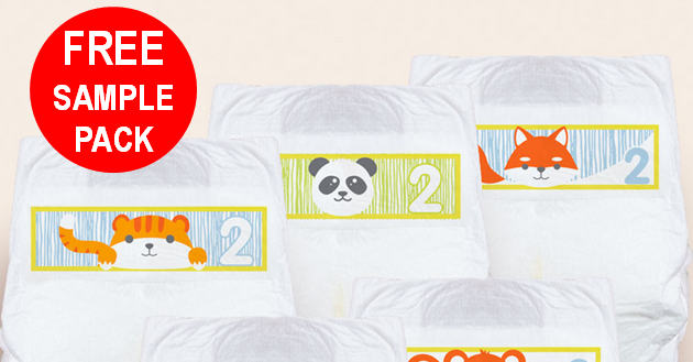 free cuties diapers sample pack