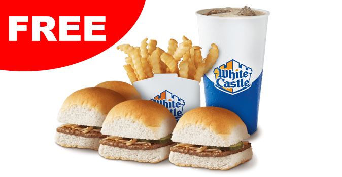 free white castle combo meal