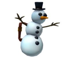 free snowman hat roblox