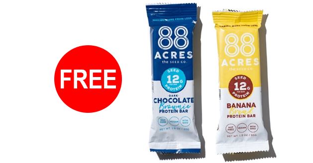 free 88acres protein bars