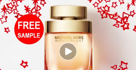 FREE Michael Kors Wonderlust fragrance 