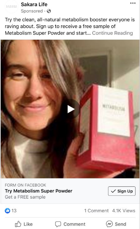 free sakara life sample