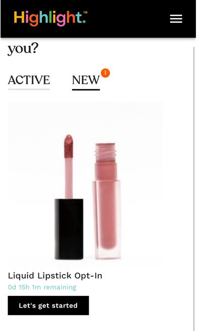 free lipstick highlight
