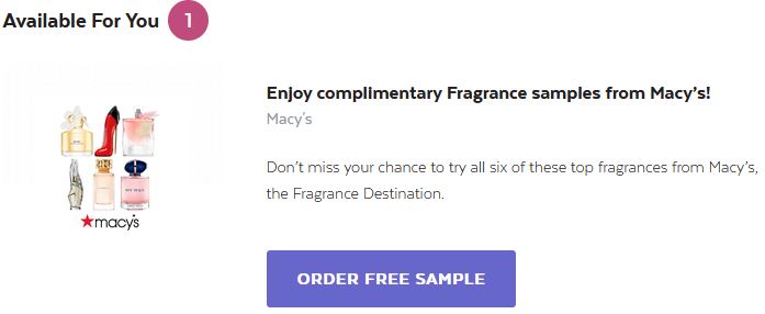 free macys fragrance set