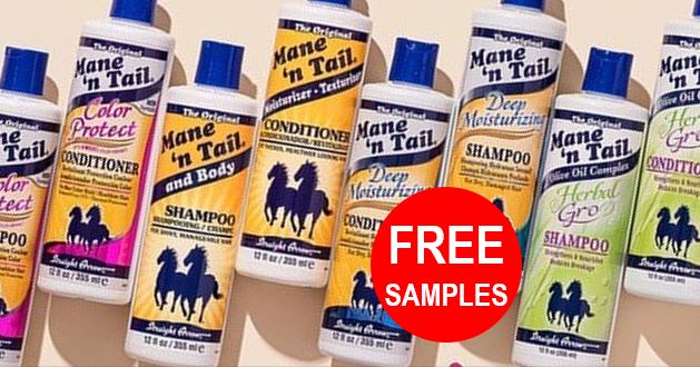 free manentail hair samples