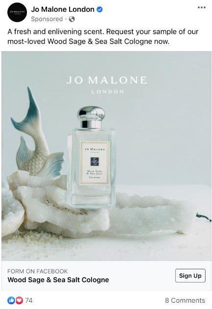 free jo malone fragrance