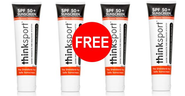 free thinksport sunscreen