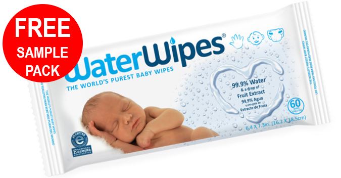 free waterwipes sample pack