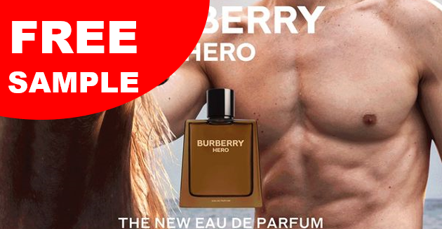 burberry hero sample free