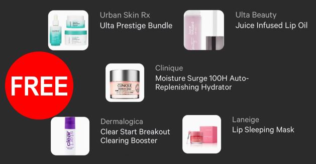 free beauty products supergreat