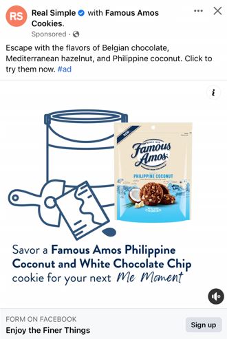 free famous amos cookies