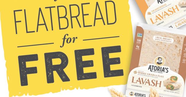 free atorias flatbread