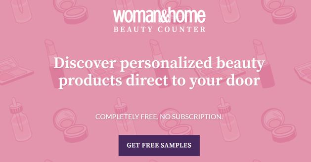 free beauty products from woman home beauty counter