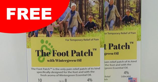 free foot patch sample