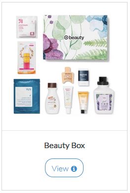 free target beauty box tryable