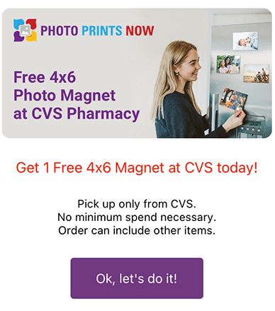 free cvs photo magnet