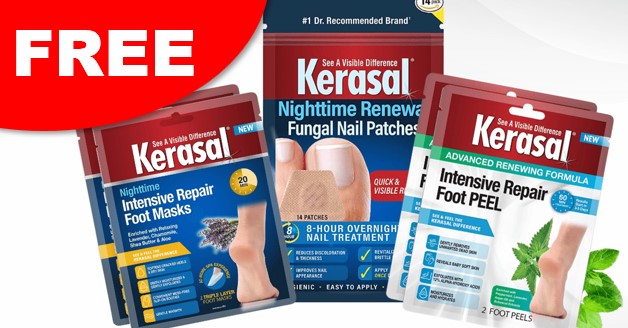 free kerasal feet products