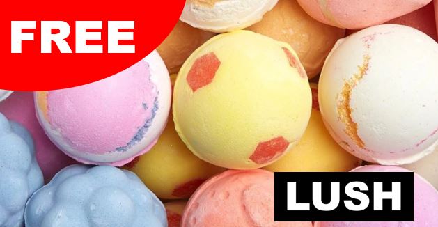 free lush bath bombs
