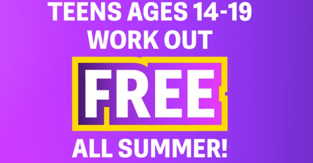 free planet fitness teen summer pass