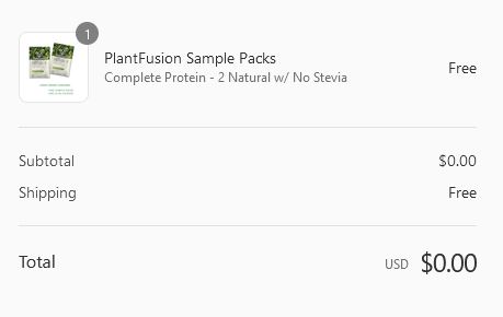 free plantfusion sample packs