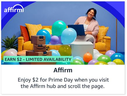 free affirm amazon credit
