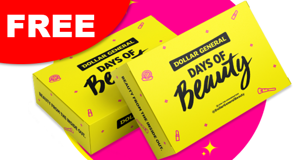 free dollar general days of beauty