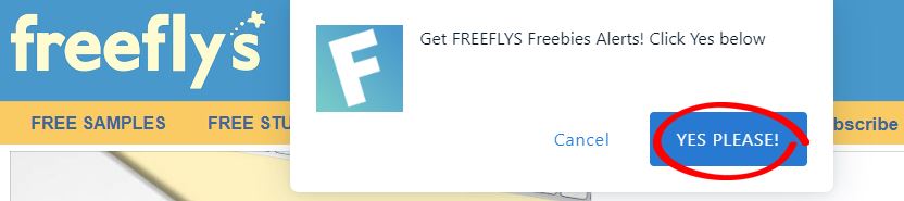 freeflys freebie alert
