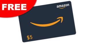 free 5 dollars amazon card