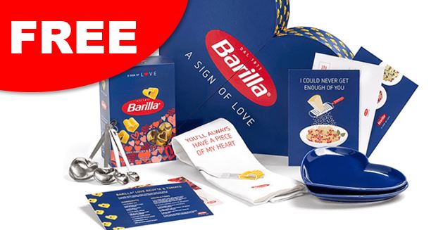 free barilla love box