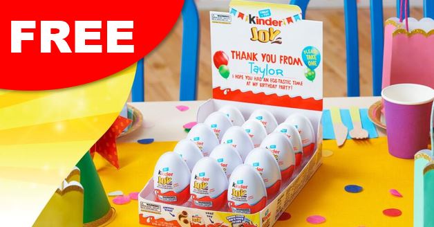 free kinder joy