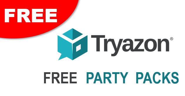 free tryazon party packs