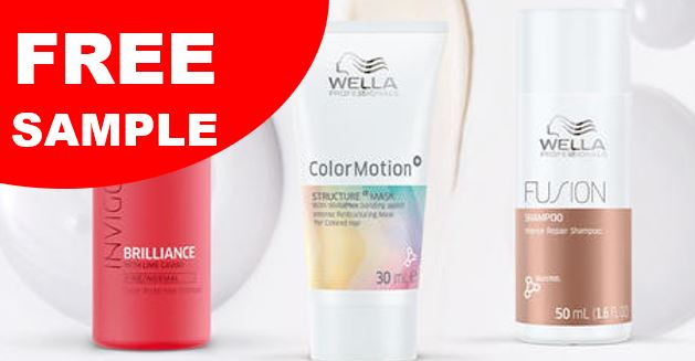 FREE Wella Hair Product Samples