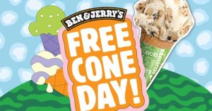 free ben jerry cone day 2024