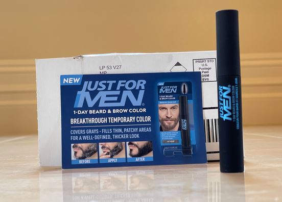 free just for men sample received