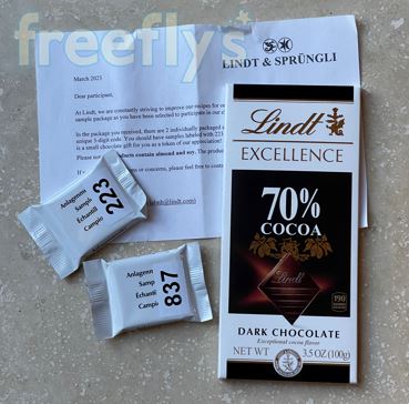 lindt chocolate free