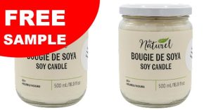 free au naturel candle