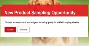 free pet product fur buddies