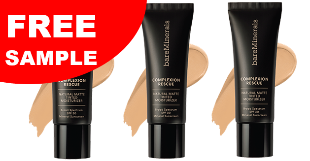 free bareminerals complexion rescue sample