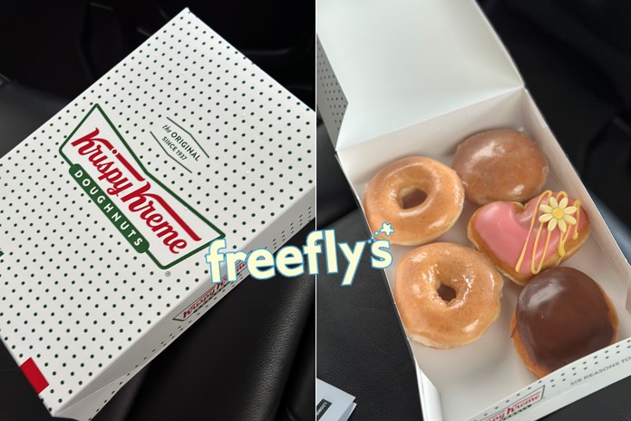 free krispy kreme donuts I got