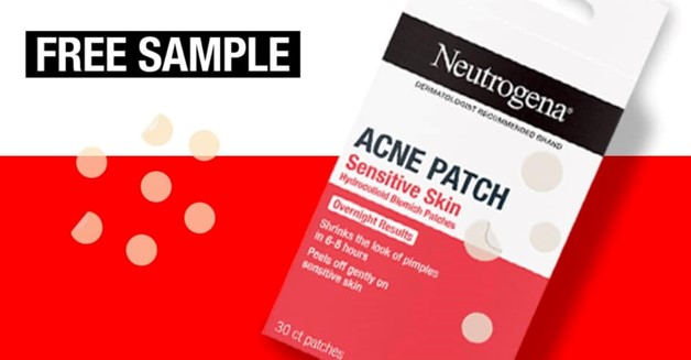 free sample neutrogena sensitive skin acne patches