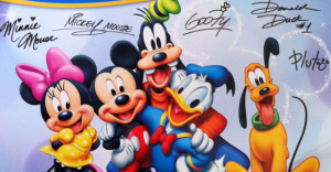 free autographed disney photo
