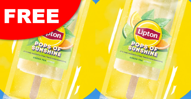 free lipton pops