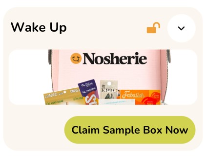 free nosherie wake up box