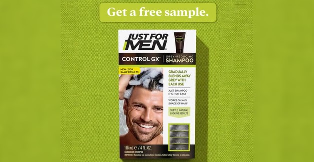 FREE Just For Men Control GX Shampoo Sample