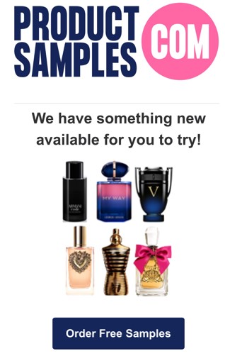 free fragrance sample box productsamples