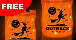 free outback steakhouse trick or treat bags